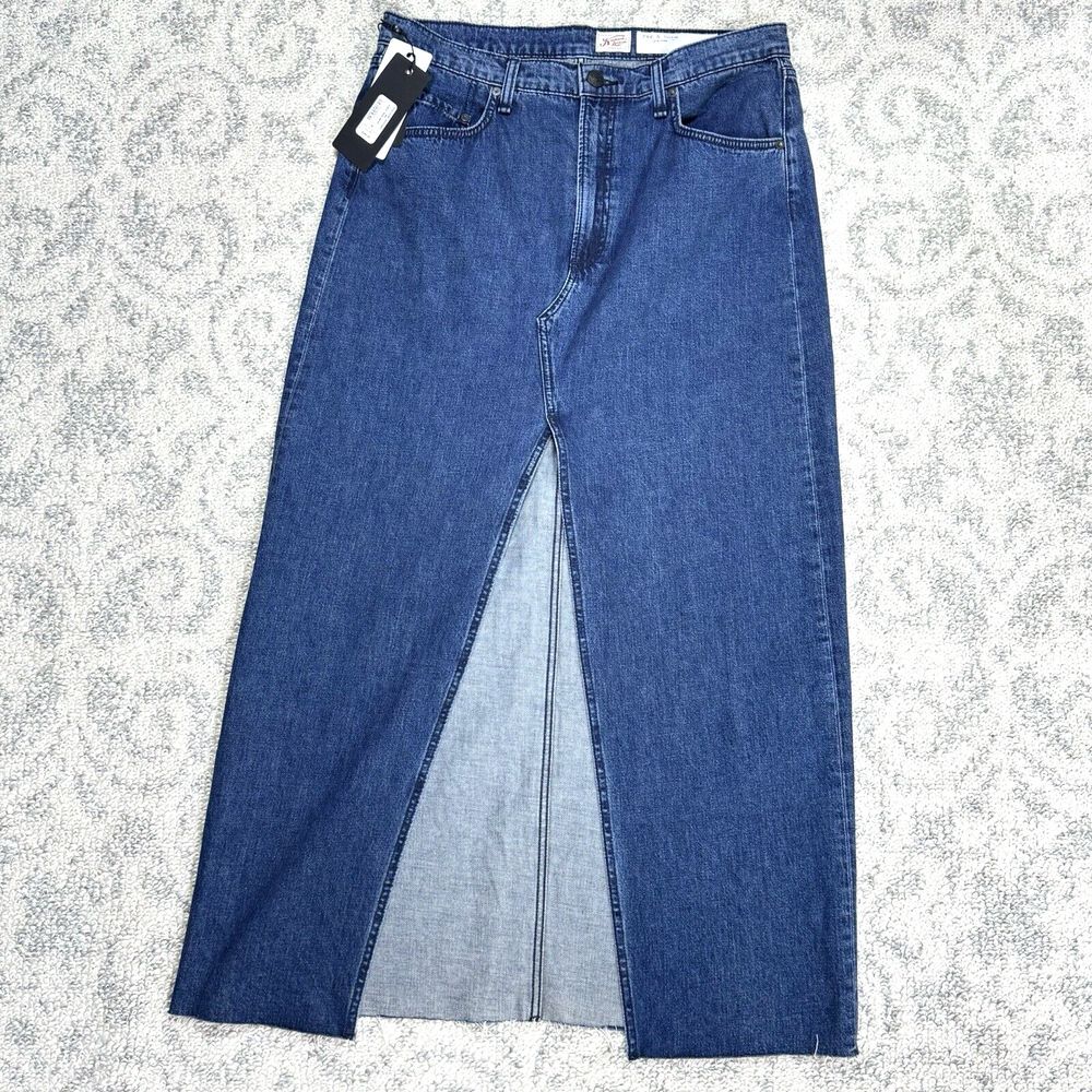RAG & BONE Avery Maxi Skirt Size 30 Kaihara Denim New NWT $295